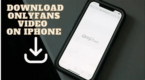 how to watch onlyfans on iphone|How To Download OnlyFans Content On iPhone